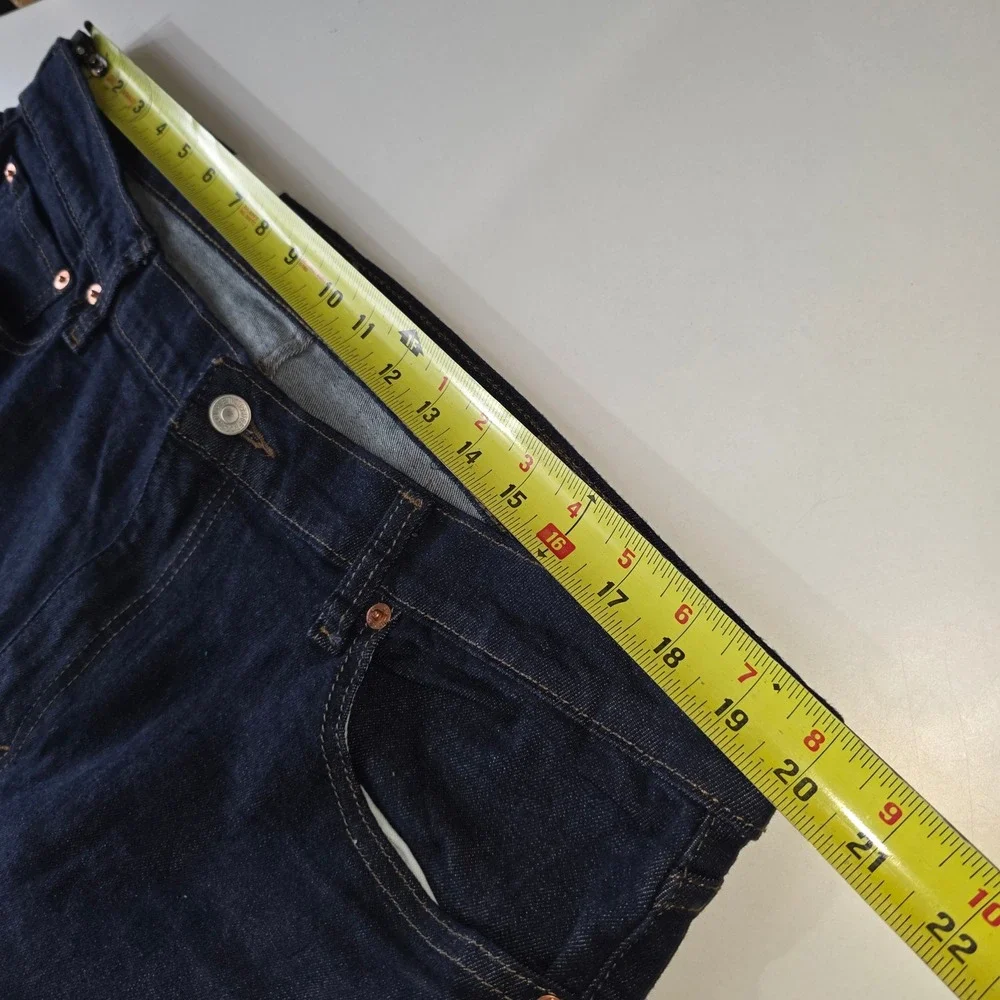 Levi's 514 Men's Jeans 40x32 Straight Fit Dark Wash Stretch NWT NEW